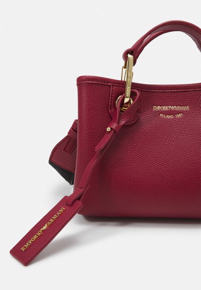Emporio Armani BAG - Handbag - vino/tempesta