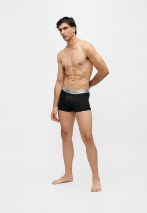 Calvin Klein Underwear, 3 PACK TRUNKS - REFINED MICROFIBRE STRETCH - Боксерки - black/grisaille/pale meadow