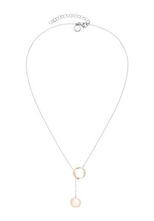 Collier - bicolor silberfarben  roségold-coloured