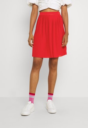 A-lijn rok - red
