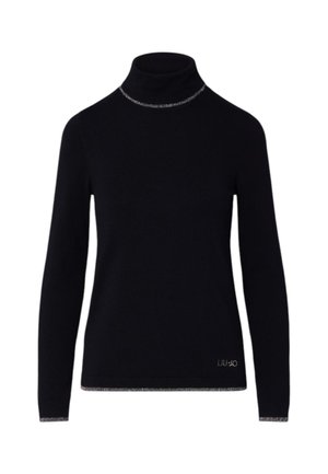 LIU JO, MAGLIA COLLO ALTO - Pullover - nero