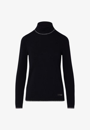 LIU JO, MAGLIA COLLO ALTO - Pullover - nero