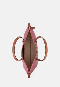 Lauren Ralph Lauren NYLON MEDIUM KEATON TOTE BAG - Maisiņveida soma - rose blush/tan