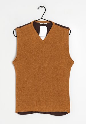 pure cashmere Striktrøje - brown