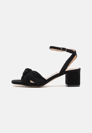 LEATHER - Sandales - black