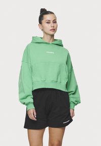 Pegador SALITA OVERSIZED CROPPED HOODIE - Φούτερ - washed peppermint green