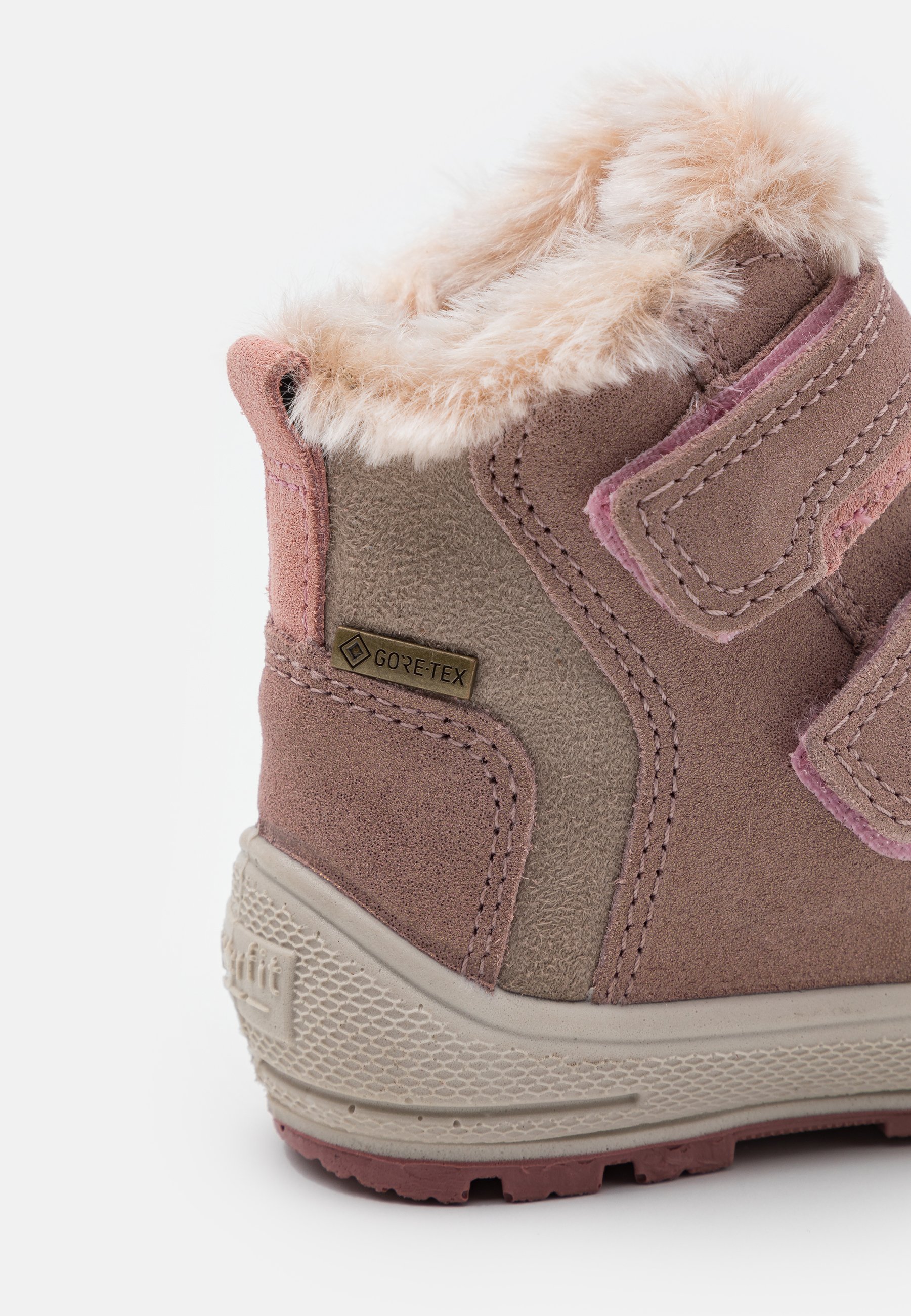 Superfit GROOVY - Botas para la nieve - rosa/beige/rosa - Zalando.es