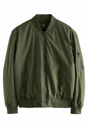 QUILTED - REGULAR FIT - Bomberjacke - khaki green