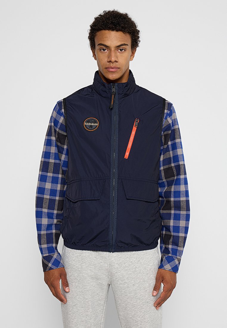 Napapijri Bodywarmer donkerblauw Napapijri Bodywarmer donkerblauw