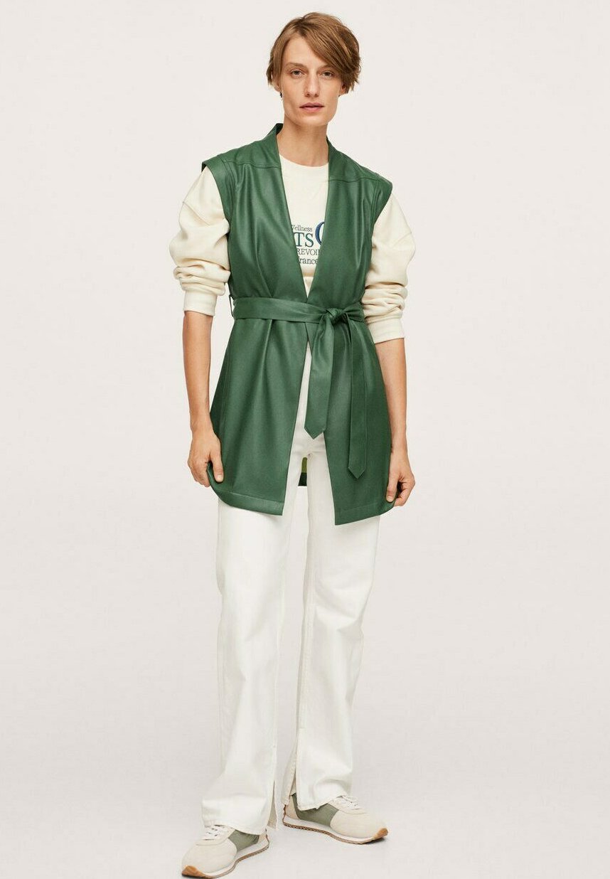 Mango MET - Chaleco - bosgroen/verde - Zalando.es