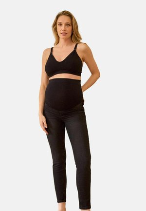 ORGANIC  - Skinny-Farkut - black