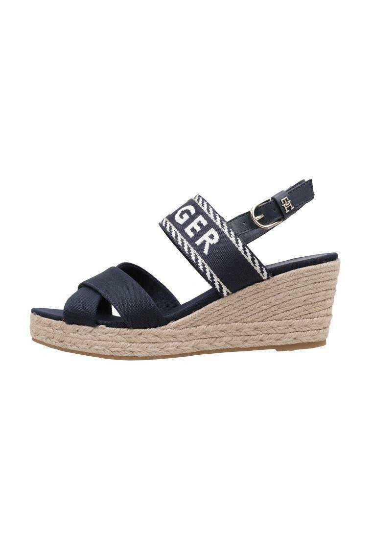 tommy hilfiger mid wedge sandals