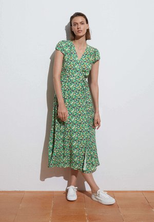 Korte jurk - green