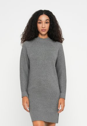JDYRAVEN DRESS - Gebreide jurk - medium grey
