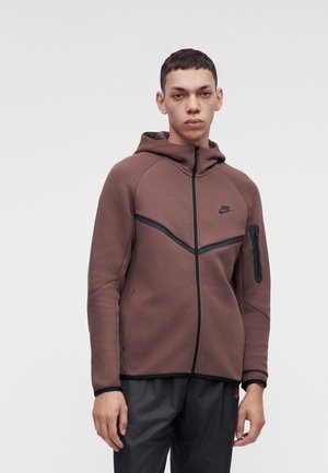 Nike Sportswear, HOODIE - Суитшърт с цип - tattoo black