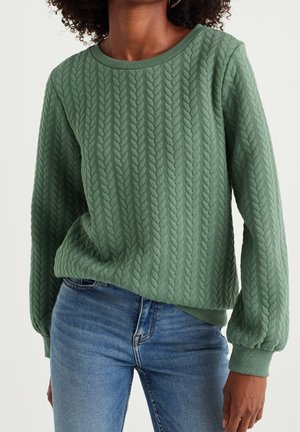 Strickpullover - khaki