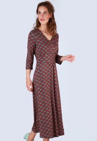 Lykka du Nord LEID SYLVELIN RETRO FLOWER - Freizeitkleid - purple