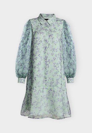 Marc Cain, SILK SHIRT DRESS - Blusenkleid - misty jade