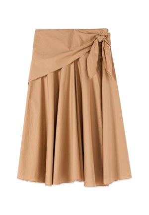 Oltre, GONNA AD A CON NODO - Plooirok - beige