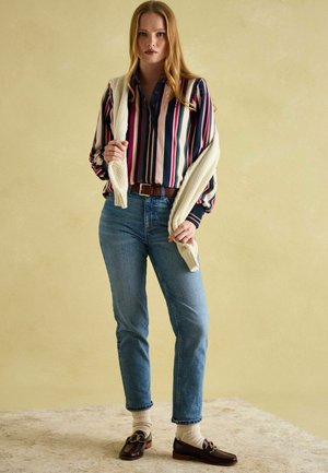 Joules, REGULAR FIT - SAMMIE HEAVYWEIGHT  - Polo shirt - multi striped