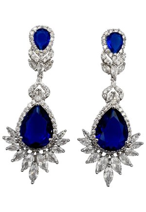 HOCHZEIT & PARTY - Ohrringe - blau & weiss
