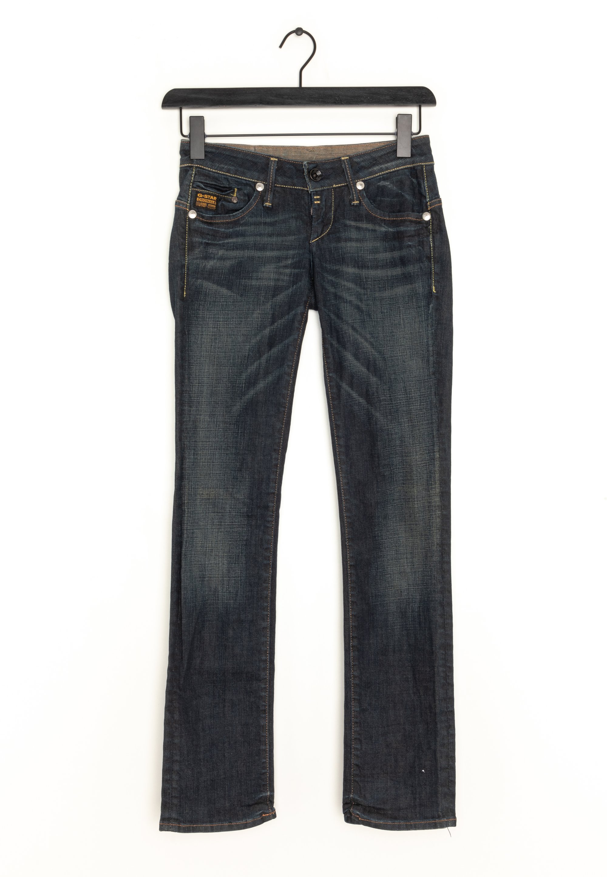 G-STAR Straight leg jeans blue (Pre-owned) Zalando