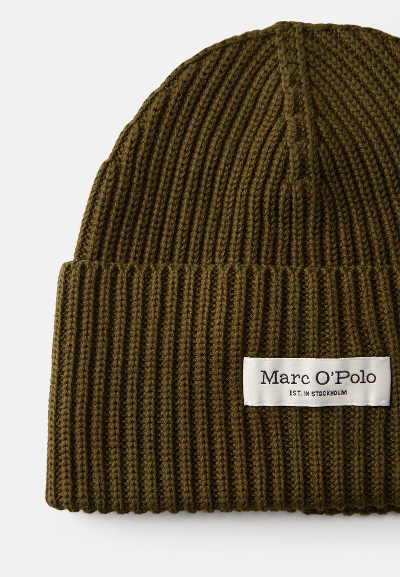 Marc O'Polo BEANIE FOLD UP Beanie mossy olive/olive Zalando