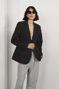 Kaffe - SAKURA - Cappotto corto - black deep Immagine in miniatura 1