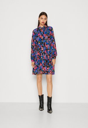 YAS YASHELMA SHIRT DRESS - Blusenkleid - black