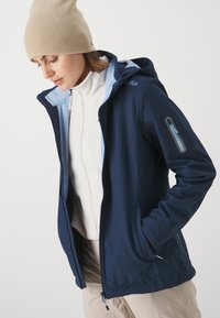 CMP ZIP HOOD - Soft shell jacket - blue sky