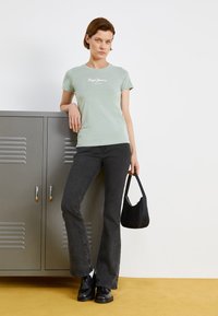 Pepe Jeans NEW VIRGINIA SS  - T-shirt imprimé - hydro green