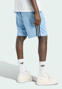 adidas Originals 3-STRIPE  - Donji dijelovi trenirke - ash blue   black