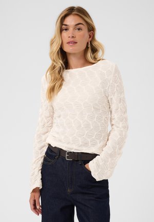 Saint Tropez, TUDIVASZ LONG SLEEVE - Blusa - ice