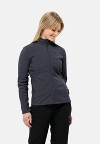Jack Wolfskin TAUNUS - Giacca in pile - graphite