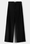 WIDE-LEG TAILORED - Bukser - black