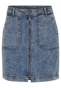 Kaffe SIDSEL - Džinsinis sijonas - washed blue denim