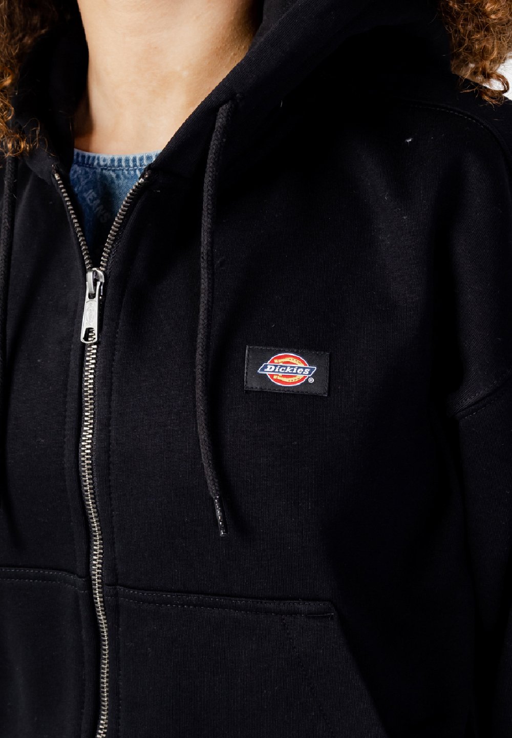 Dickies OAKPORT ZIP HOODIE - Zip-up sweatshirt - black - Zalando.co.uk