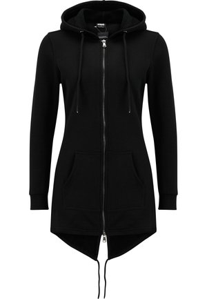 Urban Classics Užtrauktuku užsegamas treningas - black