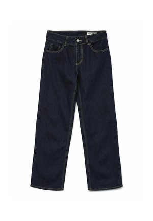 Wide leg - dark blue denim