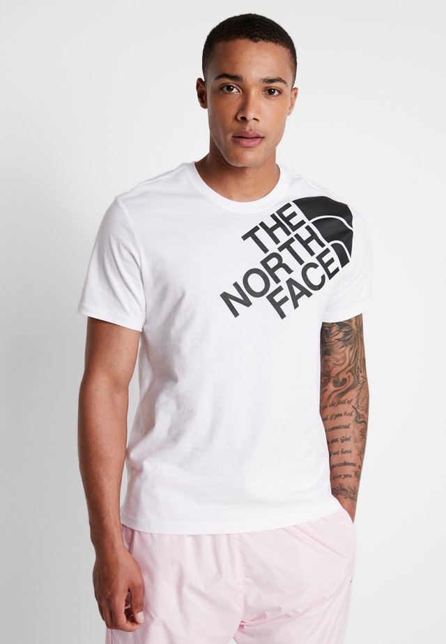 SHOULDER LOGO TEE - T-shirt print - tnf white