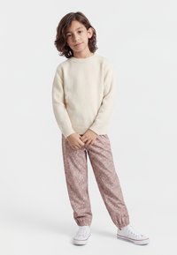 Wheat Lietaus kelnės - powder flower meadow