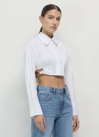 Calliope CROP - Chemisier - bianco ottico