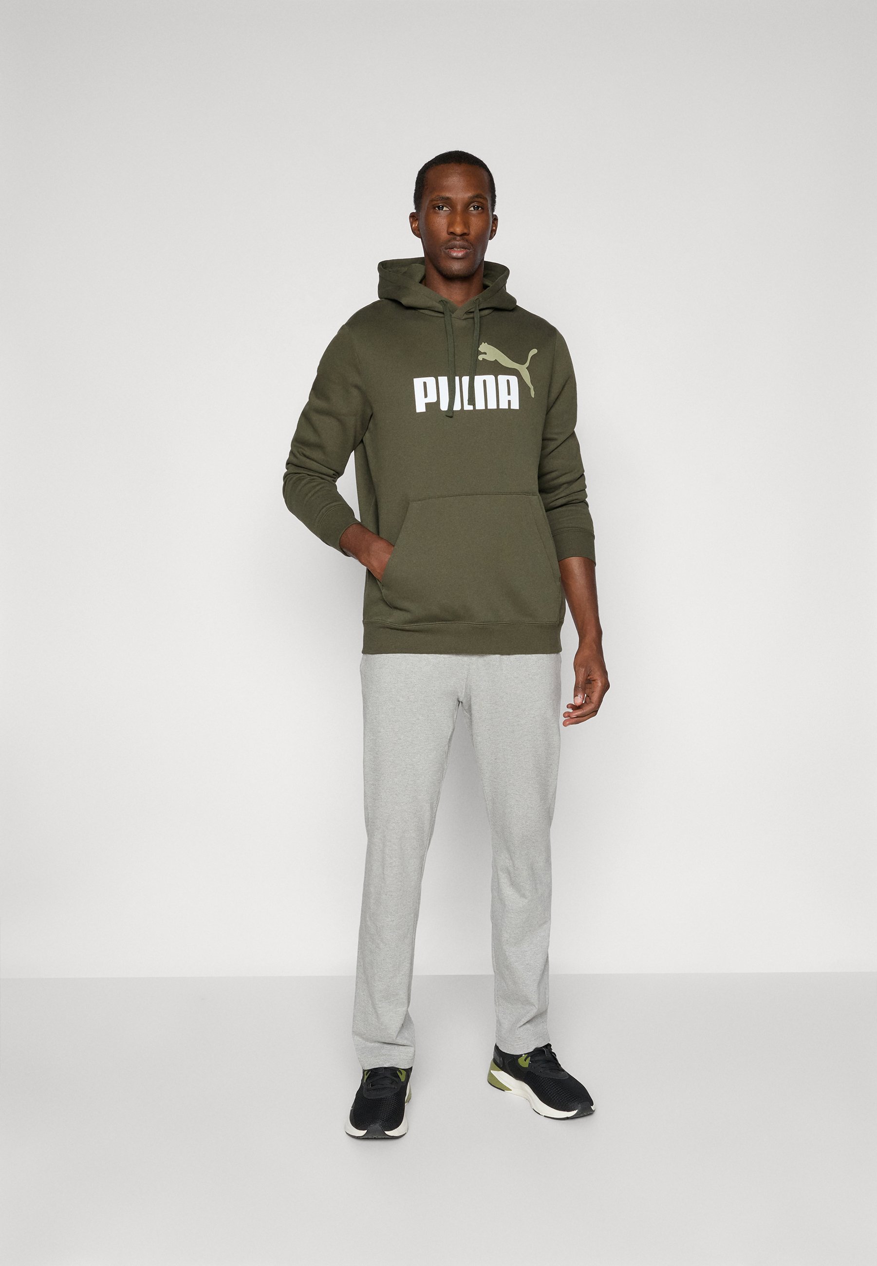olive puma hoodie