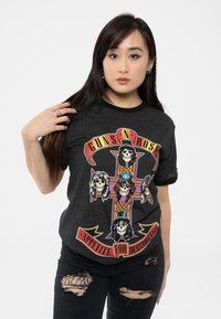 Paradiso Clothing GUNS N ROSES APPETITE FOR DESTRUCTION RINGER - Print T-shirt - charcoal