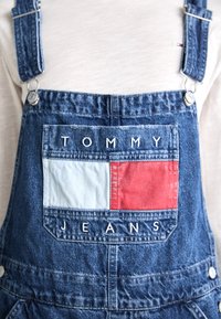 Tommy Jeans DUNGAREE - Tuinbroek - denim medium