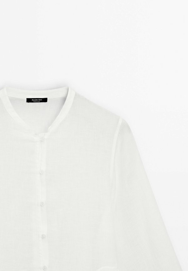 MAO COLLAR - Button-down blouse2