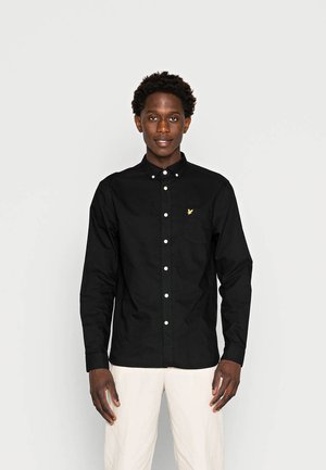 REGULAR FIT LIGHT WEIGHT OXFORD - Shirt - jet black