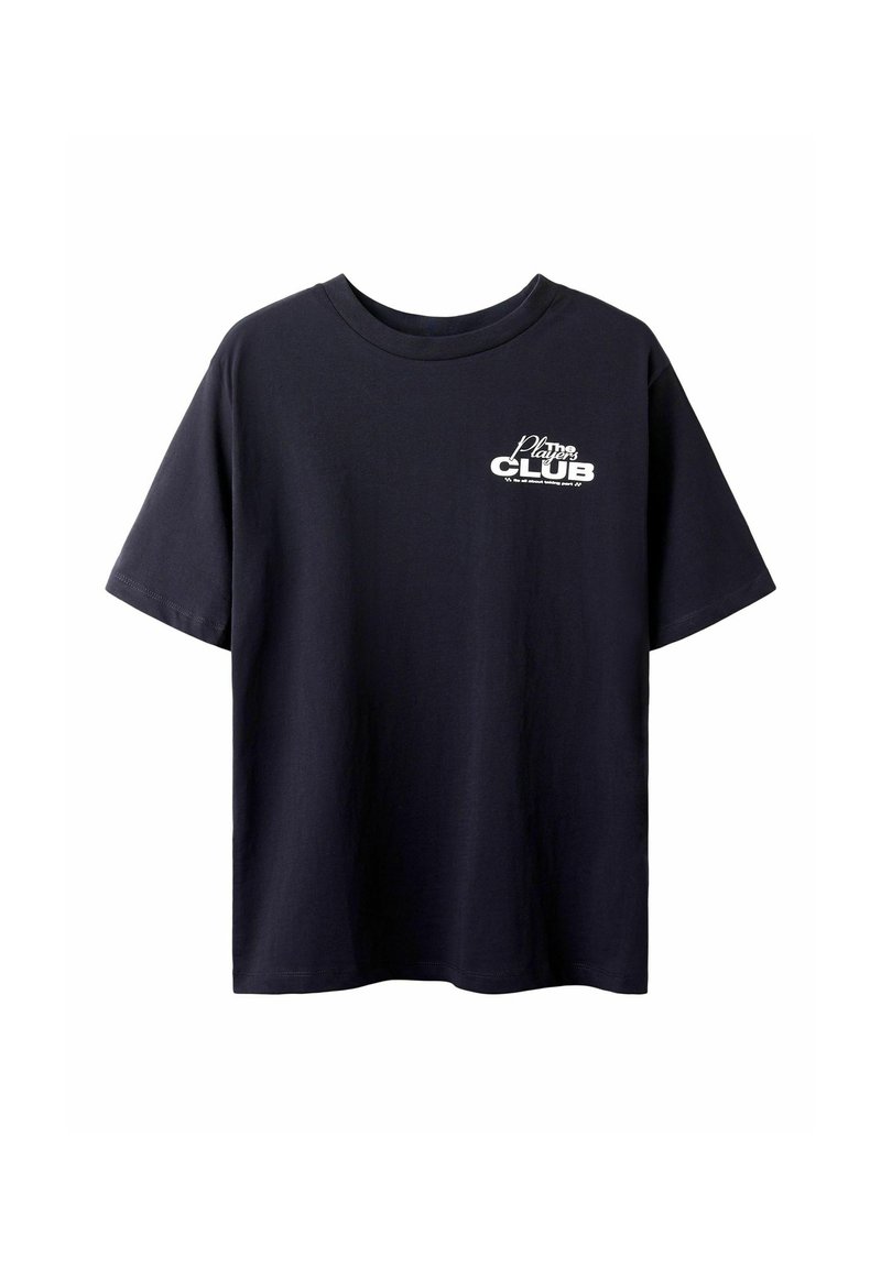 LMTD T-shirt print zwart