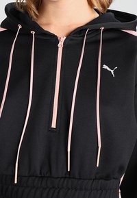 Puma Felpa con cappuccio - black