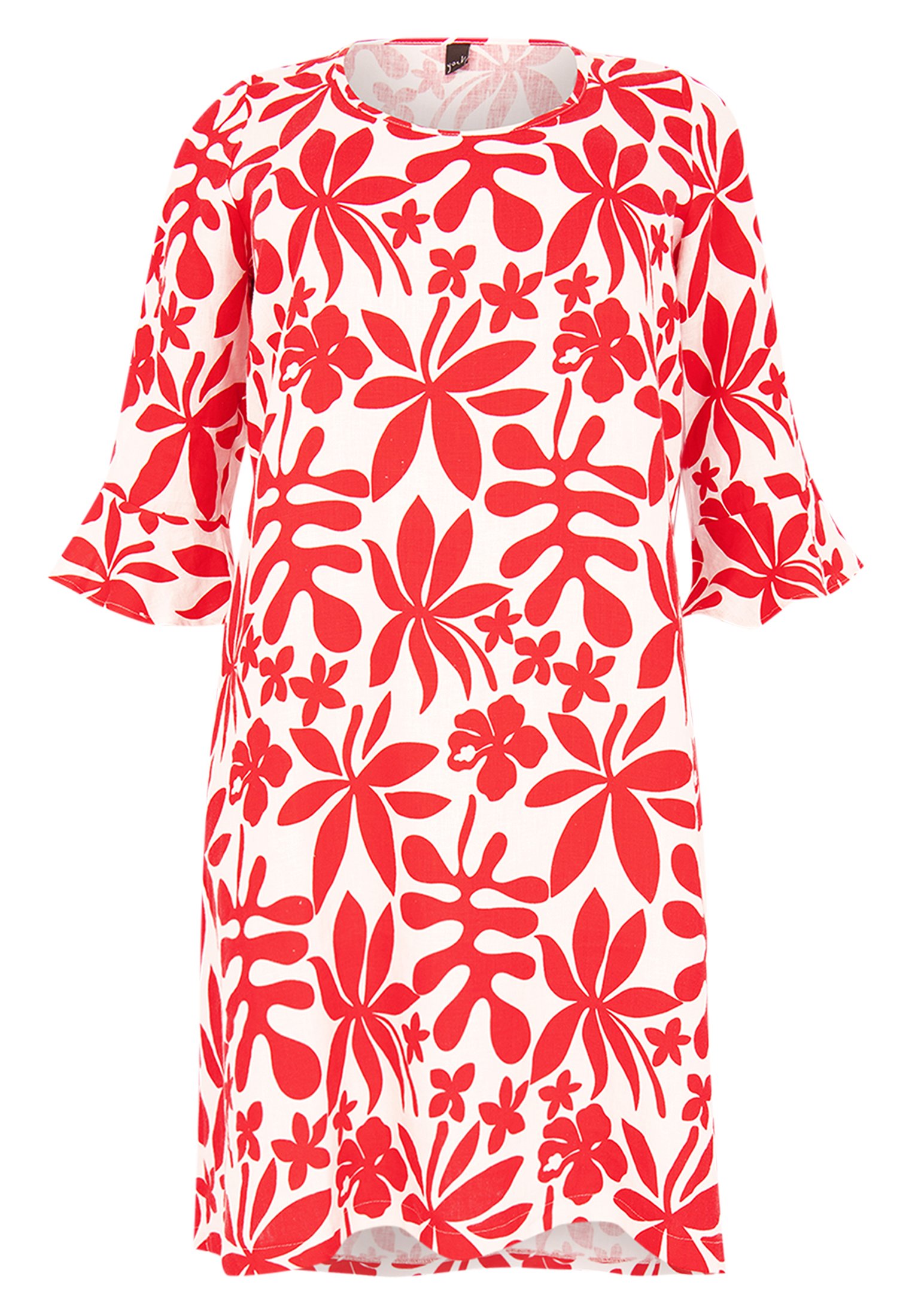 Yoek RUFFLE DETAIL - Jurk - rot/rood - Zalando.nl